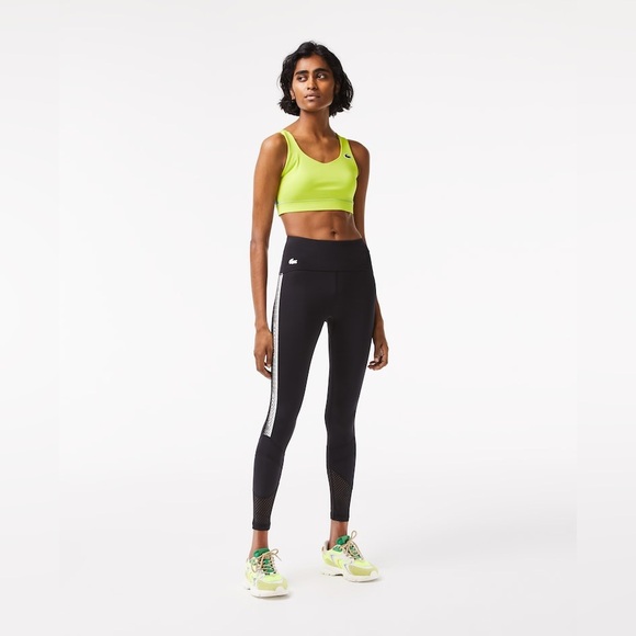 WOMEN’S SPORT LOGO STRIPE ULTRA-DRY LEGGINGS - Picture 2 of 7